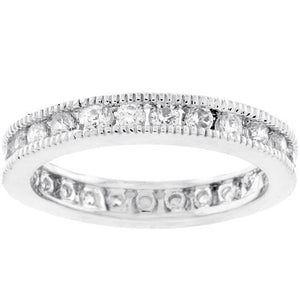 Classic Milgrain Eternity Band - R07233R-C01