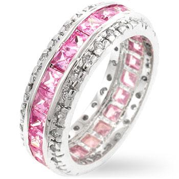 Pretty in Pink Eternity Band - R07529RS-C12