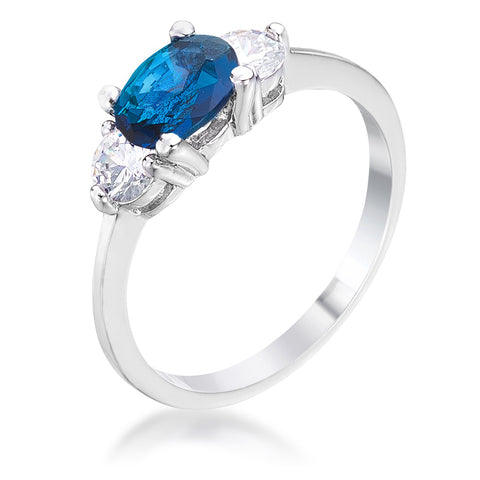 Oval Cubic Zirconia Maestro Ring - R07597R-C30