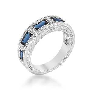 Sapphire Blue Bezel Eternity Band - R07630R-C30