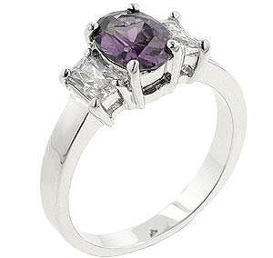 Lilac Engagement Ring - R07684R-C20
