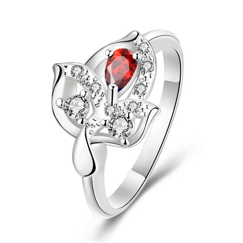 Silver Ring LSR077-B