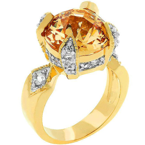 Champagne Brilliance Ring - R07856T-C73