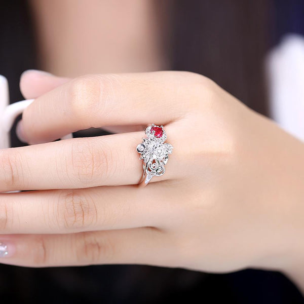 Silver Ring LSR079-B