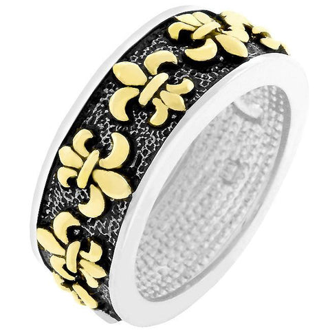 Antique Fleur De Lis Ring - R07944T-V00