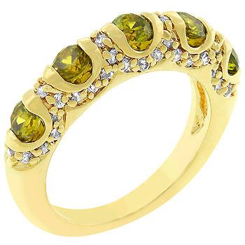 Olive Fusion Ring - R08009G-C42