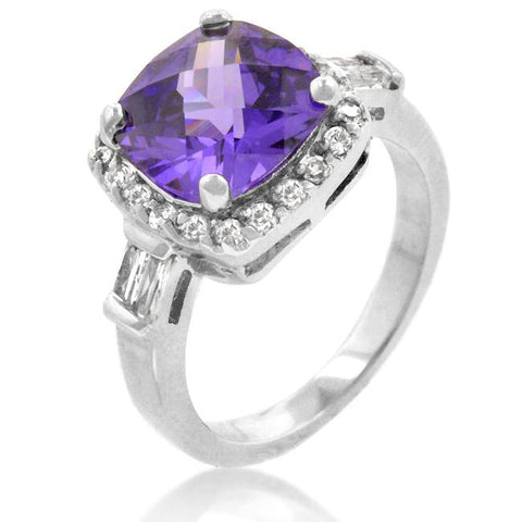 Midnight Amethyst Ring - R08036R-C21