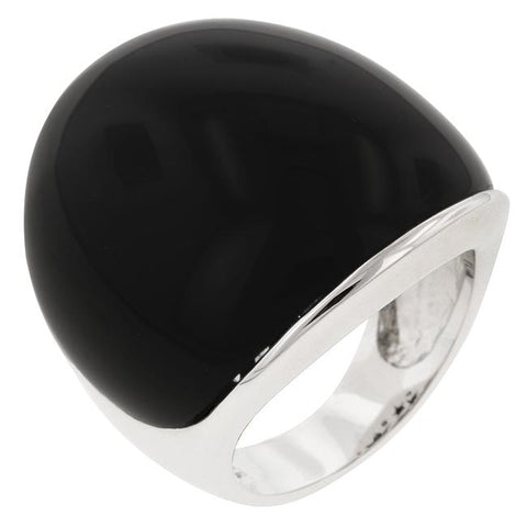 Large Onyx Cocktail Ring - R08057R-S52