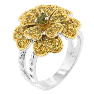 Clover Petals Ring - R08071T-V01