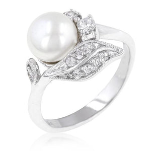 Fleur Pearl Ring - R08084R-C84