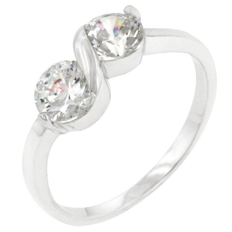 Sterling Silver Anniversary Ring - R08120RS-C01