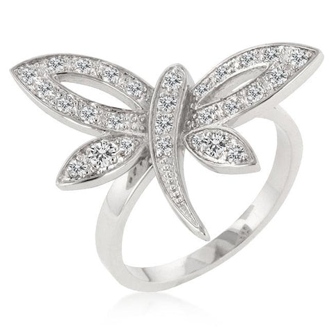 Dragonfly Inspired Ring - R08130R-C01