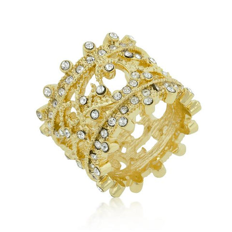 Golden Filigree Eternity Band - R08168G-C02