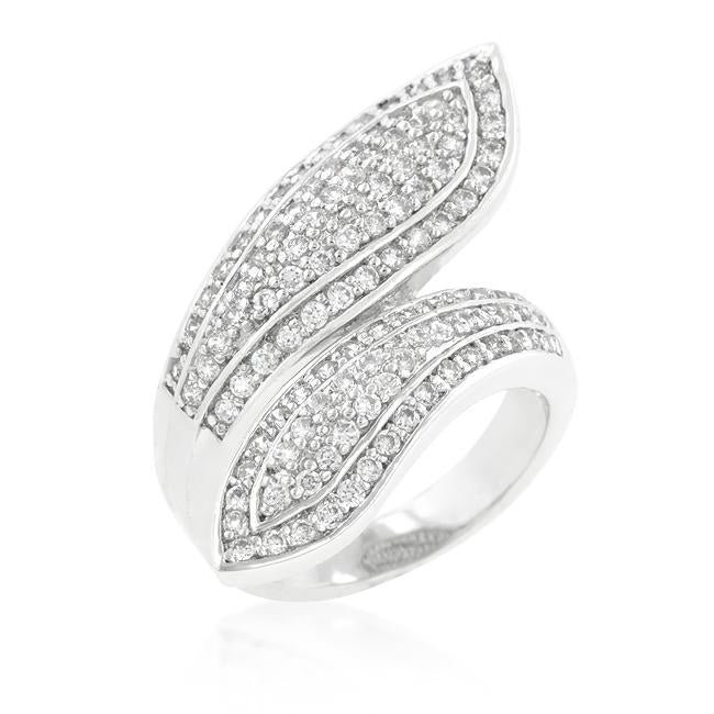 Pave Wrap Ring - R08312R-C01