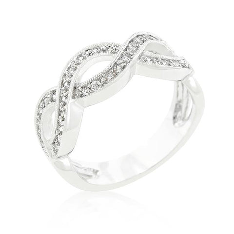 Cubic Zirconia Infinity Band - R08343R-C01