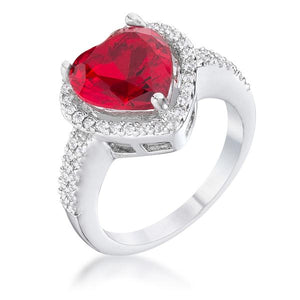 Valentine Heart Ring LSR08351R-C10