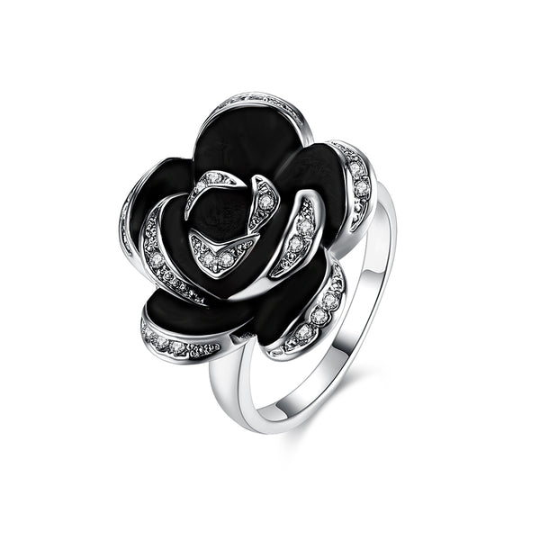 White Gold Ring LSR090