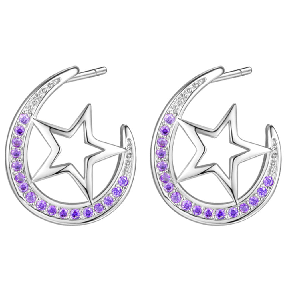 White Gold Earrings LSR1001