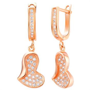 Rose Gold Earrings LSR210