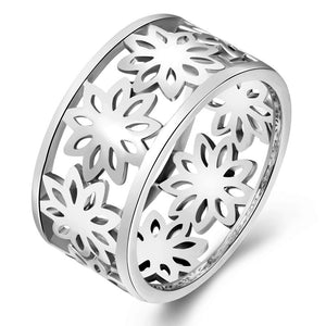 White Gold Ring LSR315-A