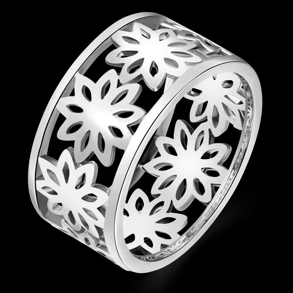 White Gold Ring LSR315-A