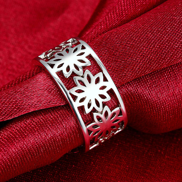 White Gold Ring LSR315-A