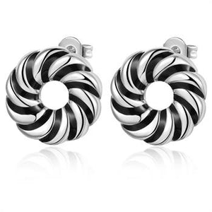 White Gold Earrings LSR339