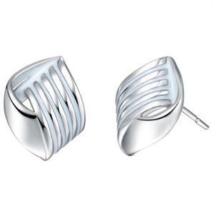 White Gold Earrings LSR377