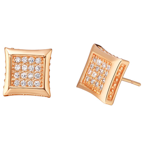 Rose Gold Earrings LSR405