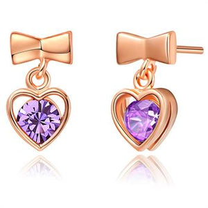 Rose Gold Earrings LSR510