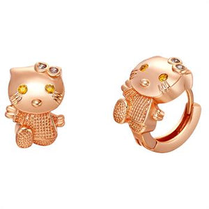 Rose Gold Earrings LSR563