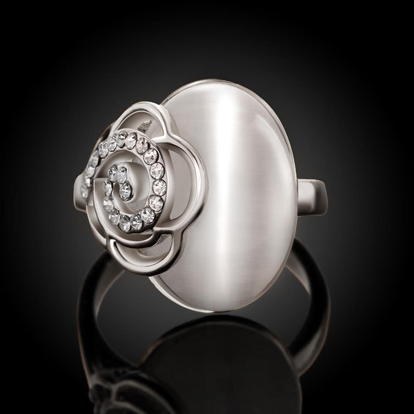 White Gold Ring LSR623