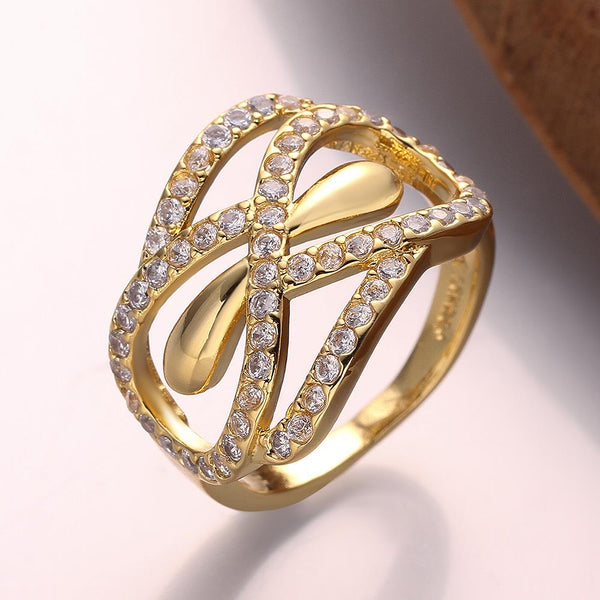 Gold Ring LSR672-A
