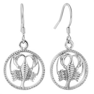 White Gold Plated Earrings LSR677