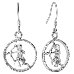 White Gold Plated Earrings LSR687