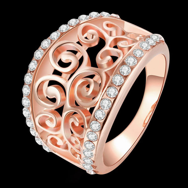 Rose Gold Ring LSR710-A