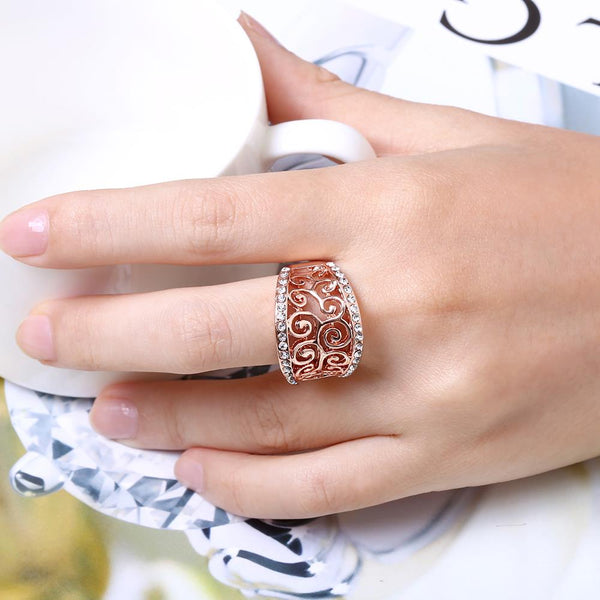 Rose Gold Ring LSR710-A