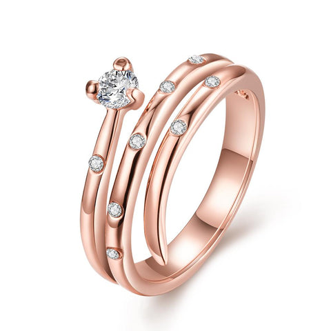 Rose Gold Ring LSR712-A