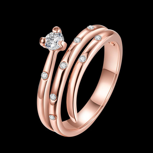 Rose Gold Ring LSR712-A