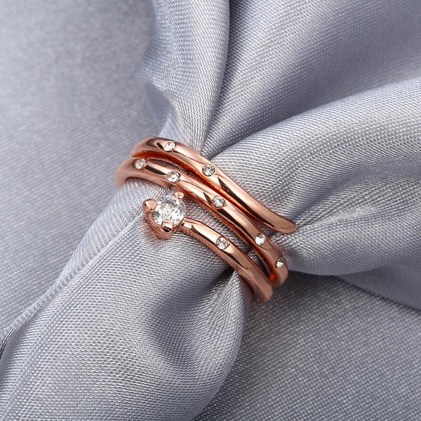 Rose Gold Ring LSR712-A