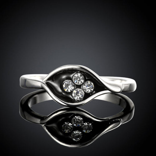 White Gold Ring LSR716-C