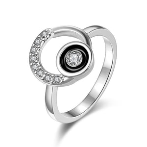 White Gold Ring LSR717-C