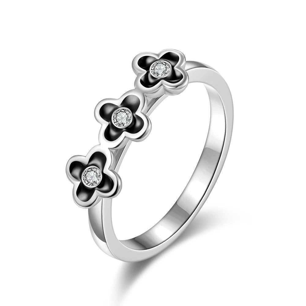 White Gold Ring LSR740-C