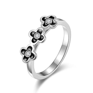 White Gold Ring LSR740-C