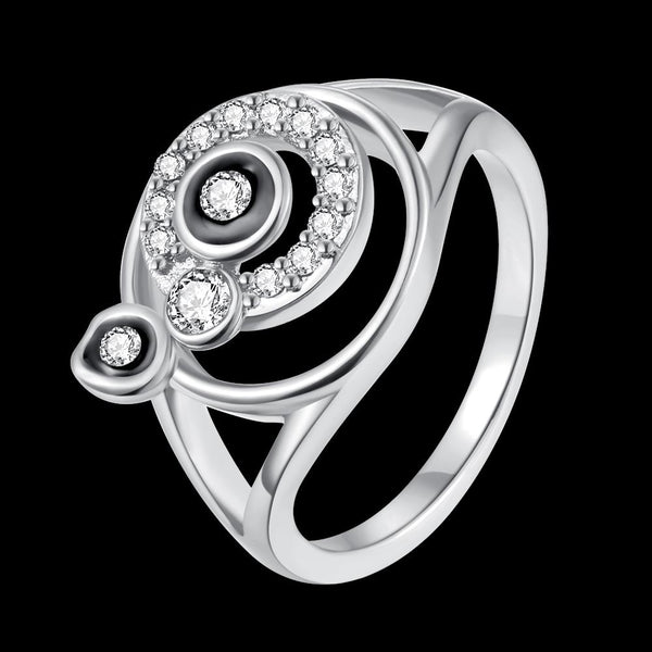 White Gold Ring LSR742-C