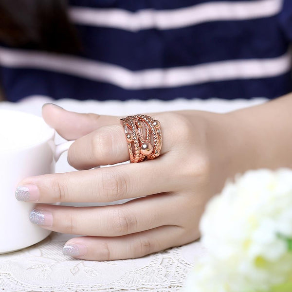 Rose Gold Ring LSR747-B