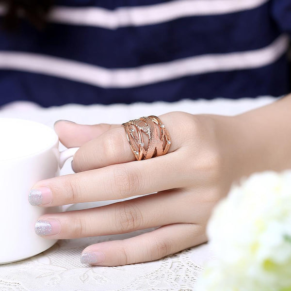 Rose Gold Ring LSR751-B