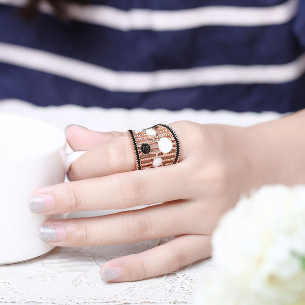 Rose Gold Ring LSR756-B