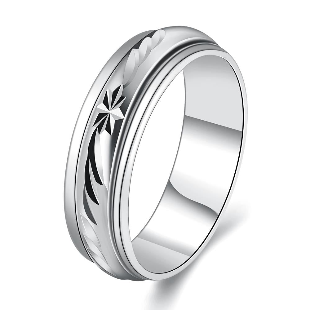 White Gold Ring LSR779-C