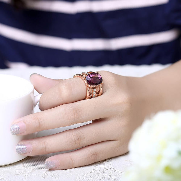 Rose Gold Ring LSR780-B